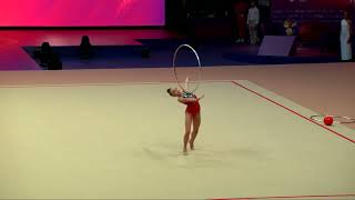 NIKOLOVA Stiliana BUL  2023 Rhythmic Worlds Qualifications HO Individual [upl. by Nitsed585]