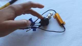 DIY  How to Install LED Blinker  Turn Signal Resistors  Enlight Tutorial [upl. by Ulberto618]