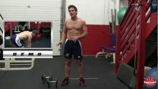 How To Dumbbell BentOver Row [upl. by Godred769]