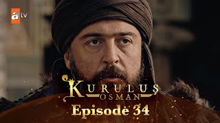 Kurulus Osman Urdu I Season 5  Episode 34 [upl. by Ynavoeg92]