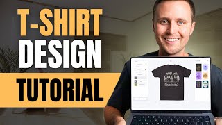 TShirt Design Tutorial For Beginners StepbyStep [upl. by Grigson]