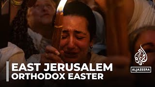 Orthodox Easter celebrations Subdued holiday as Israel imposes restrictions [upl. by Neelasor]