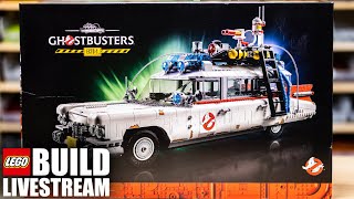 LEGO Ghostbusters ECTO1 Build Livestream Ep 72  10274 [upl. by Kos106]