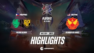 Falcons AP Bren vs Selangor Red Giants HIGHLIGHTS GRAND FINAL MSC 2024  SRG VS FCAP ESPORTSTV [upl. by Voss]