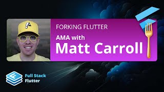 Flutter Friday Live 📺 Flutter amp Flock with Matt Carroll [upl. by Amihsat]