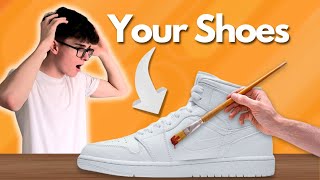 How to customize YOUR SHOES as a Complete Beginner [upl. by Hollander]