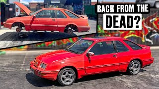 Will our Merkur XR4Ti actually run Hoonigan Project Garage is BACK [upl. by Sigsmond]