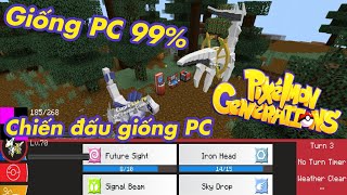 AddonMod Pokemon Giống PC 99 Cực Hay Cho Minecraft PE 12070  Creeper Gaming [upl. by Leith]