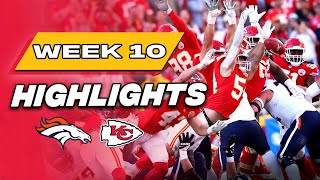 Kansas City Chiefs Host the Denver Broncos  MUST SEE Week 10 Highlights [upl. by Ythomit]