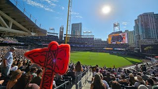 Padres amp Cease SHUTOUT Braves Outstanding vibes at Petco Park [upl. by Aisek]