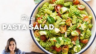 Pesto Pasta Salad [upl. by Salesin97]