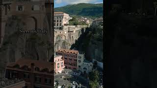 Sorrento Italy dji drone djimini3pro views europe travel sorrento views sea tourism [upl. by Gottuard]