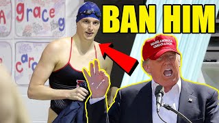 President Trump VOWS to BAN Trans Athletes from womens sports if reelected amp the public backs him [upl. by Wendt259]