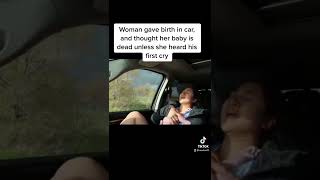 Woman gave birth in car with Uber Driver [upl. by Eelrac]