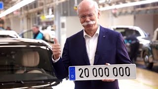 MercedesBenz plant Sindelfingen produces 20millionth vehicle  MercedesBenz original [upl. by Vories690]