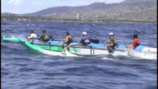 Lanikai Canoe Club Molokai Hoe Training [upl. by Raddy]