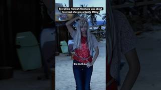 Everytime Hannah Montana was about to reveal she was actually Miley😂 comedyskit disneychannel [upl. by Aihtnyc]