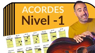 ACORDES FÁCILES de Guitarra para PRINCIPIANTES 1ª Tabla 👍 DESDE CERO [upl. by Tcideneb481]