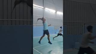 badminton badmintonlovers badmintonindonesia badmintonplayer trickshots shorts sports bwf [upl. by Peppy]