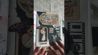 quotElegant moments preservedquot🩶🐾🖤 scrapbook shortvideo shots scrapbooking journaling diy unique [upl. by Aikyn39]