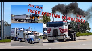 Truck Spotting in Walcott Fall 2024 Vol11 [upl. by Maximo]