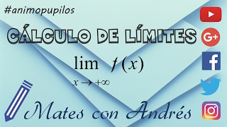 Límites cuando x tiende a infinito de cocientes de polinomios y diferencias de expresiones infinitas [upl. by Netsirhk]