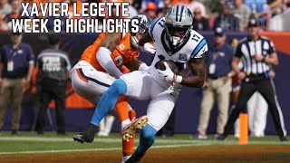 Xavier Legette Week 8 Highlights🔥 Panthers vs Broncos [upl. by Gavrah]