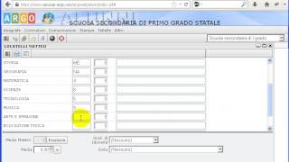 ARGO  Secondo Quadrimestre inserimento voti [upl. by Tohcnarf19]