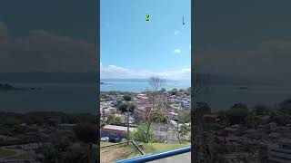 Vista privilegiada do Réveillon em Florianópolis Substitui show de drones por volta dos fogos [upl. by Anilegna]