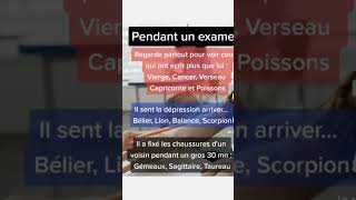 PENDANT UN EXAMENS 😱foryou pourtoi astrology [upl. by Eseneg702]