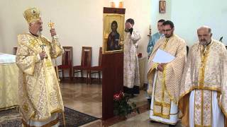 ByzantineCatholic Ordination in Jastrebarsko Croatia Mnogaja ljeta [upl. by Lerrej937]