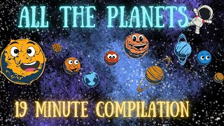 Planet Songs for Children  19 Minute Compilation from Silly School Songs  Planet Songs for Kids [upl. by Reinhold767]