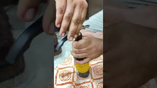 How to Open Wine Bottle with Cork Opener Wine CorkOpener Cork BottleOpener tricksyoutubeshorts [upl. by Oina]