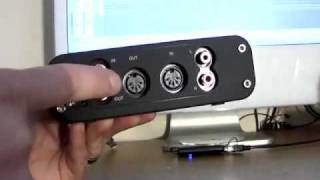 B Studio Reviews Audio Interface Tascam US 144 Review [upl. by Robinett]