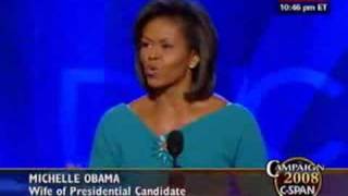 Michelle Obama Keynote Address at DNC [upl. by Otineb]