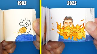 Remaking My Favorite Flipbook 30 YEARS LATER [upl. by Hareehahs]