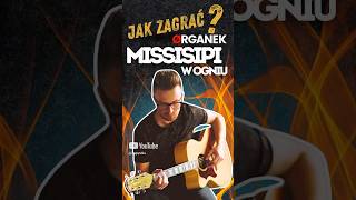 MISSISIPI W OGNIU akustycznie cover organek gitara lekcja chwyty [upl. by Keel]