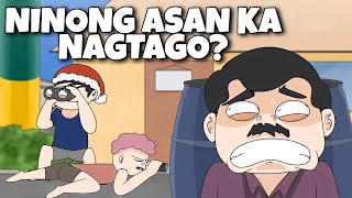 Ninong asan ka Nagtago  Pinoy Animation [upl. by Llyrrad]