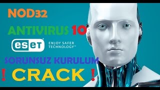 ESET NOD32 Antivirus 10 Full Sınırsız CRACK İndir  Kurulum [upl. by Idnyc]