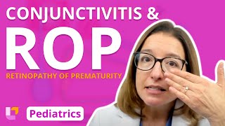 Conjunctivitis Retinopathy of Prematurity  Pediatric Nursing  Nervous System  LevelUpRN [upl. by Otreblasiul]