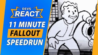 Original Fallout Developers React to 11 Minute Speedrun [upl. by Fidelio133]