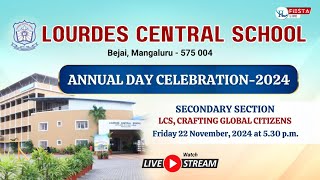 LOURDES CENTRAL SCHOOL  Annual Day Celebration  Day  2 [upl. by Ametaf236]