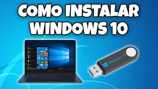 COMO INSTALAR WINDOWS 10 DE 32 Y 64 BITS GRATIS EN ESPAÑOL EN MI PC DESDE USB BOOTEABLE EN 2024 [upl. by Itnaihc]