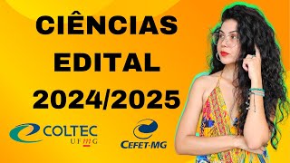 Edital CEFETCOLTEC Ciências [upl. by Reel148]