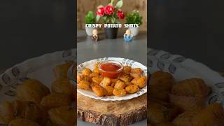 Trending recipe of crispy potato shots shorts recipe food snacks potato [upl. by Bocaj]