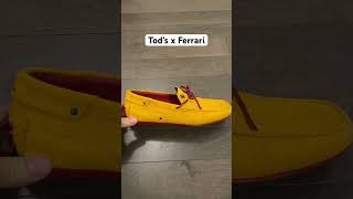 Tod’s x Ferrari shoesaddict shoes tods ferrari drivingshoes loafers [upl. by Sergent]