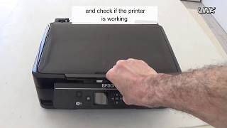 Epson Inkjet Printer all Lights blinking  How to fix it [upl. by Abram134]