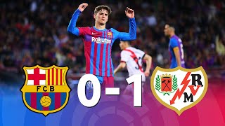 Barcelona vs Rayo Vallecano 01 La Liga 2022  MATCH REVIEW [upl. by Jonathon]