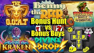 The GOAT Maxed  Bonus Hunt vs Bonus Buys  Community BIG WINS Cash Truck 3 Super amp Much More [upl. by Anelehs]