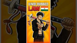 One Piece in Hindi Dubbed Trafalgar law Fan Dub by  Yo dubbed Wano Luffy kaido anime onepiece [upl. by Scotney]